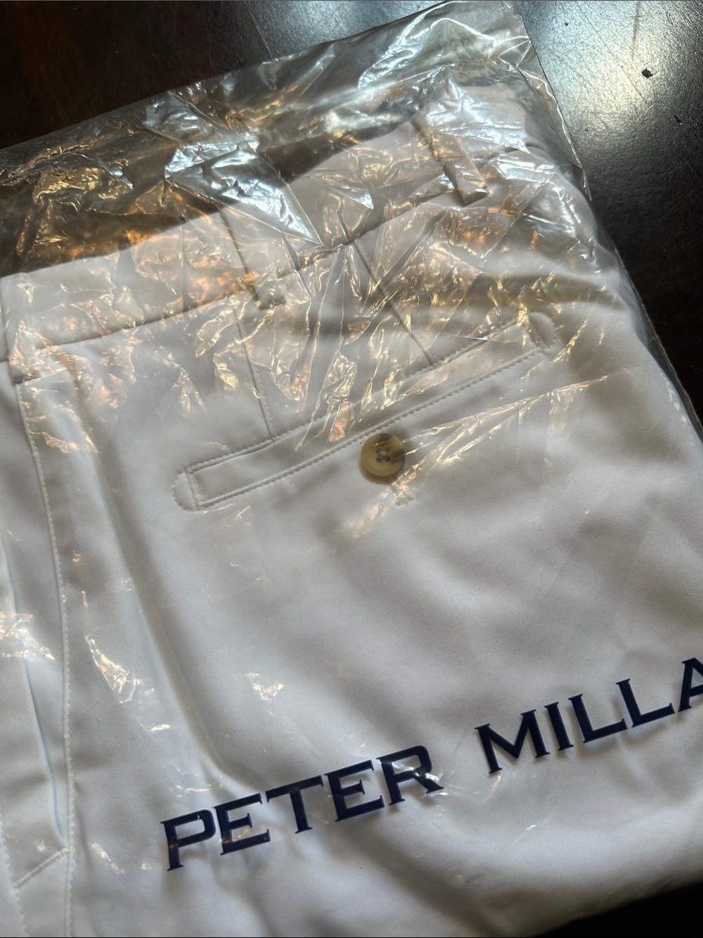 New White Peter  Millar White Men's Crown Sport 32” Shorts Golf
